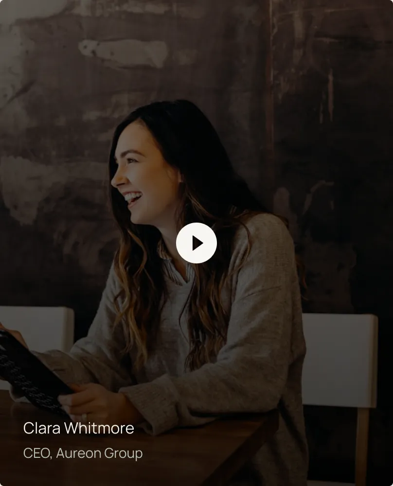 Clara Whitmore, CEO at Aureon Group